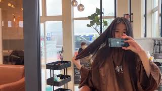 【LIFE in JAPAN】 day of hair maintenance ( hair salon ) in June 2024, FEMALE LIFE in Saitama, Japan