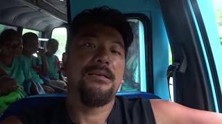 アキーラさん！東ティモール・ディリ市で乗り合いタクシー利用③Taxi in Dili city in East Timor