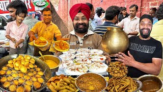 Rajasthan Street Food Tour | Breakfast in Jaipur | Kachori , Chaat , Jain Kachori
