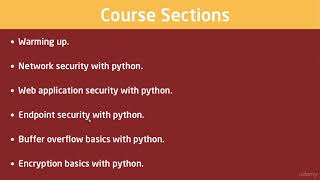 Offensive Python | Mastering Ethical Hacking Using Python : What is this course about ?