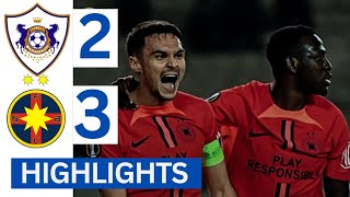 🔴Qarabag FK vs FCSB (2-3) | All Goals \u0026 Extended HIGHLIGHTS || Europa league!