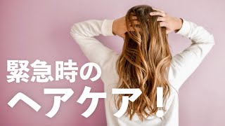 忙しすぎて髪の毛が洗えない時はこれを見てね