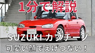 【名車紹介】1分で解説するスズキ カプチーノ 可愛い顔でえげつない！