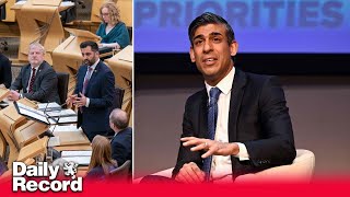 Rishi Sunak rules out powers for Scottish Parliament at Tory conference