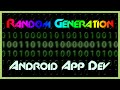 TUTORIAL: Random Number Generation - Android | Java Development