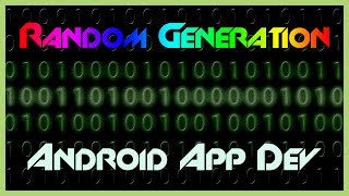 TUTORIAL: Random Number Generation - Android | Java Development