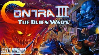 Contra III: The Alien Wars c консоли Super Famicom/SNES. Попытка пройти