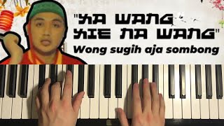 How To Play - Xa Wang Xie Na Wang (Piano Tutorial Lesson) | AzmiPandemi