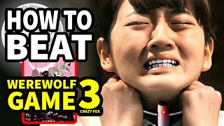 How To Beat The HIGH SCHOOL DEATH GAME In "Werewolf Game 3: Crazy Fox"