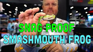 Jeremy Lawyer Showing Us The Smashmouth Frog From Snag Proof