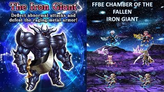 [FFBE GL] Chamber of the Fallen- Armour of Oppression - The Iron Giant  | ELT | All Missions