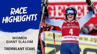 Highlights Women Giant Slalom Tremblant 2023 | Audi FIS Alpine World Cup 23-24
