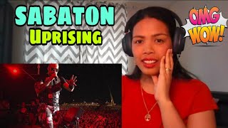 Its MyrnaG REACTS TO SABATON - Uprising (OFFICIAL LIVE)