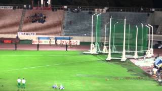 2015年 日本ユース 女子4X100mR予選1組