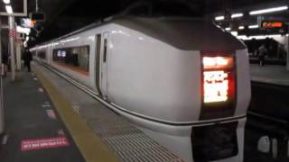 【発車シーン】651系特急スワローあかぎ【大宮駅】