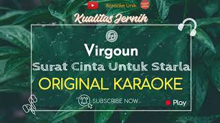 Virgoun - Surat Cinta Untuk Starla (Karaoke Original)
