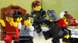 LEGO Secret Agent STOP MOTION LEGO City: Undercover Restaurant Mission | LEGO Spy | Billy Bricks