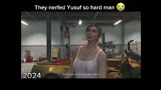 they nerfed Yusuf amir so hard