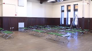 VIDEO NOW: A look inside the Cranston Street Armory Warming Center