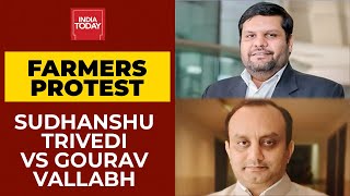 Farmers Protest Over Farm Laws: BJP Leader Sudhanshu Trivedi Vs Congress' Sudhanshu Trivedi