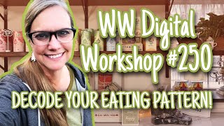 WW Digital Wellness Workshop #250: DECODE YOUR EATING PATTERN!