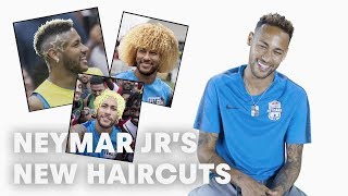 Neymar Jr Tries To Guess 12 Football Hairstyles