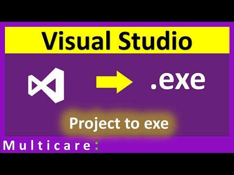 how to create exe file in visual studio 2015