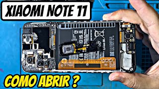 Como abrir e desmontar xiaomi note 11 passo a passo de forma correta