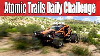 Forza Horizon 5 Atomic Trails Daily Challenge Earn a total of 3 stars from Trailblazers in any Ariel