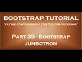 Bootstrap jumbotron
