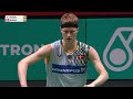 petronas malaysia open 2025 koki watanabe jpn vs. anders antonsen den 2 r16