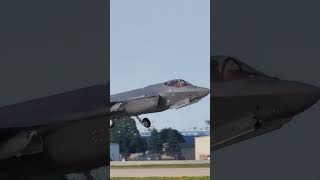 Lockheed Martin F-35A Lightning II Demo Takeoff @ Oshkosh EAA Airventure 2022 #shorts #short