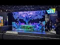 Samsung New MicroLED TVs and Transparent Displays from CES 2024