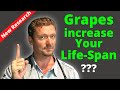 Daily Bowl of Grapes adds 5 Years to Your Life!? (Nutrition Research?)