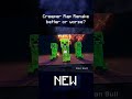 Creeper Rap THEN vs NOW #minecraft