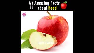 Amazing Facts about Food 🍎Amazing Facts | Mind Blowing Facts In Hindi | Top 10 #shorts #HindiTvIndia
