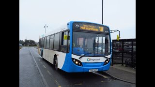 [THRASH] Stagecoach Hull 24203 FX10AEP on 111 to Hull Interchange 20250208