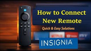 How Pair CONNECT New or Broken REMOTE to Insignia Fire TV (FireTV F20 NS-32F201NA23 Not Working Fix)