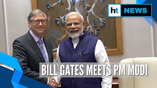 Bill Gates meets PM Modi, attends NITI Aayog event on Indian health system