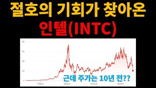 절호의 기회가 찾아온 인텔(INTC)