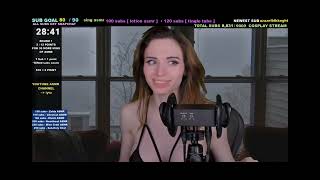 amouranth burping