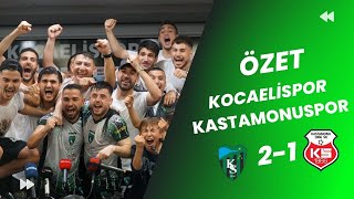 Kocaelispor - Kastamonuspor Şampiyonluk Maçı Özeti