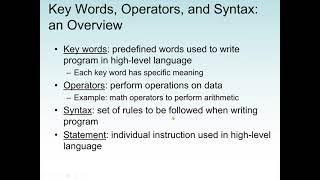 Python Program: Computer Terminology, Hardware, Software, How computers Store Data and Program Works