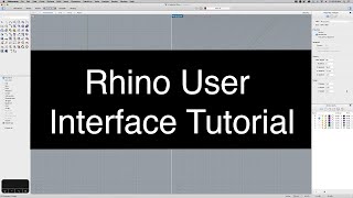 Rhino User Interface Tutorial