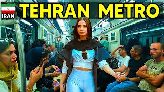 TEHRAN METRO The Cleanest Subway In The World 🇮🇷 Incredible!! ایران