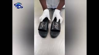 Cocaine Business In Nigeria!!! NDLEA Arrests Saudi-bound Widow With Cocaine In Footwears at Lagos