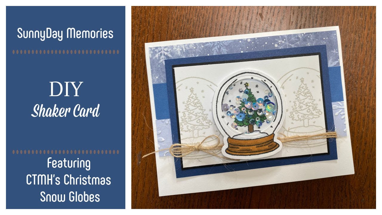 Diy Shaker Card Youtube