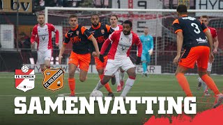 Een nipte nederlaag tegen de koploper 😧 | FC Emmen - FC Volendam