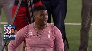 Every Throw from Dwayne Haskins' Pro Day
