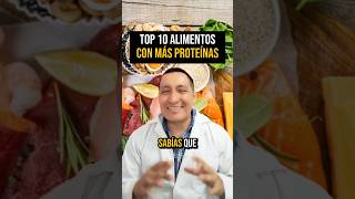 Top 10 alimentos con más proteínas para tu dieta #proteinas